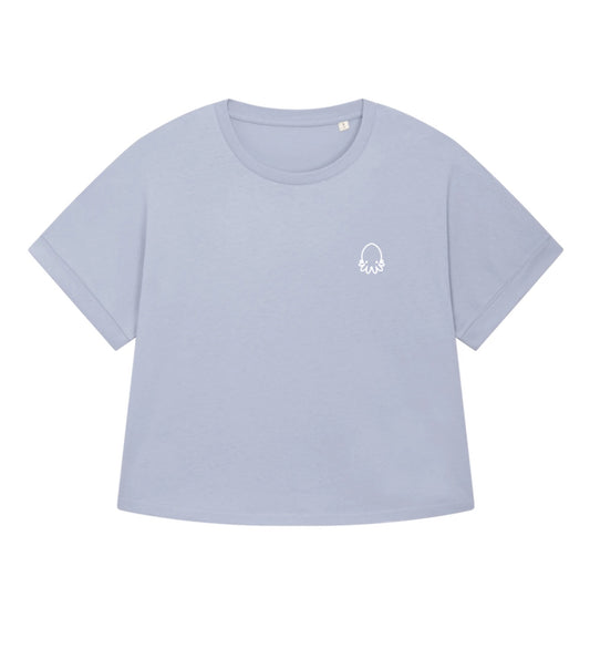 Camiseta para chica Oktop RDV azul claro