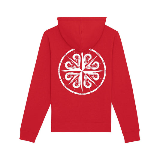 Sudadera RDV Roja - Tienda OKTOP