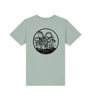 Camiseta para niño/a unisex CDQ color verde aloe