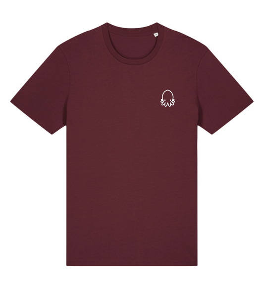 Camiseta Timó Oktop color Burgandy