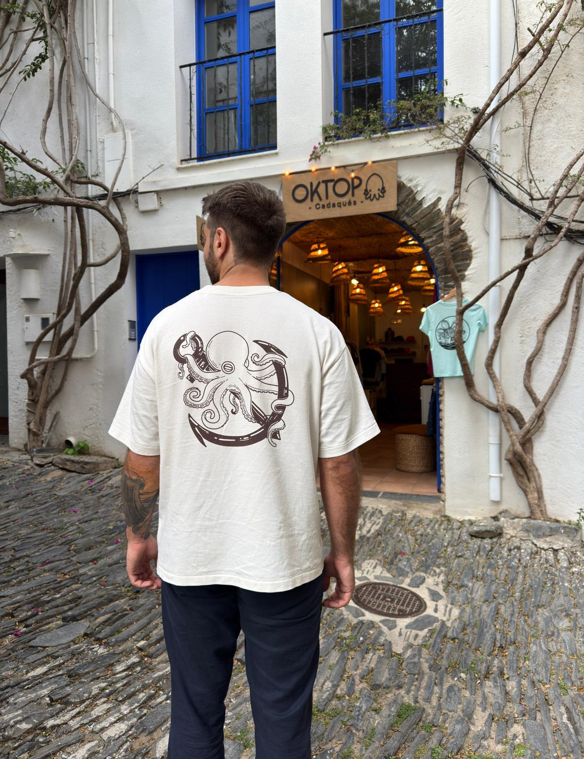 Camiseta OKTOP Oversize Ancora