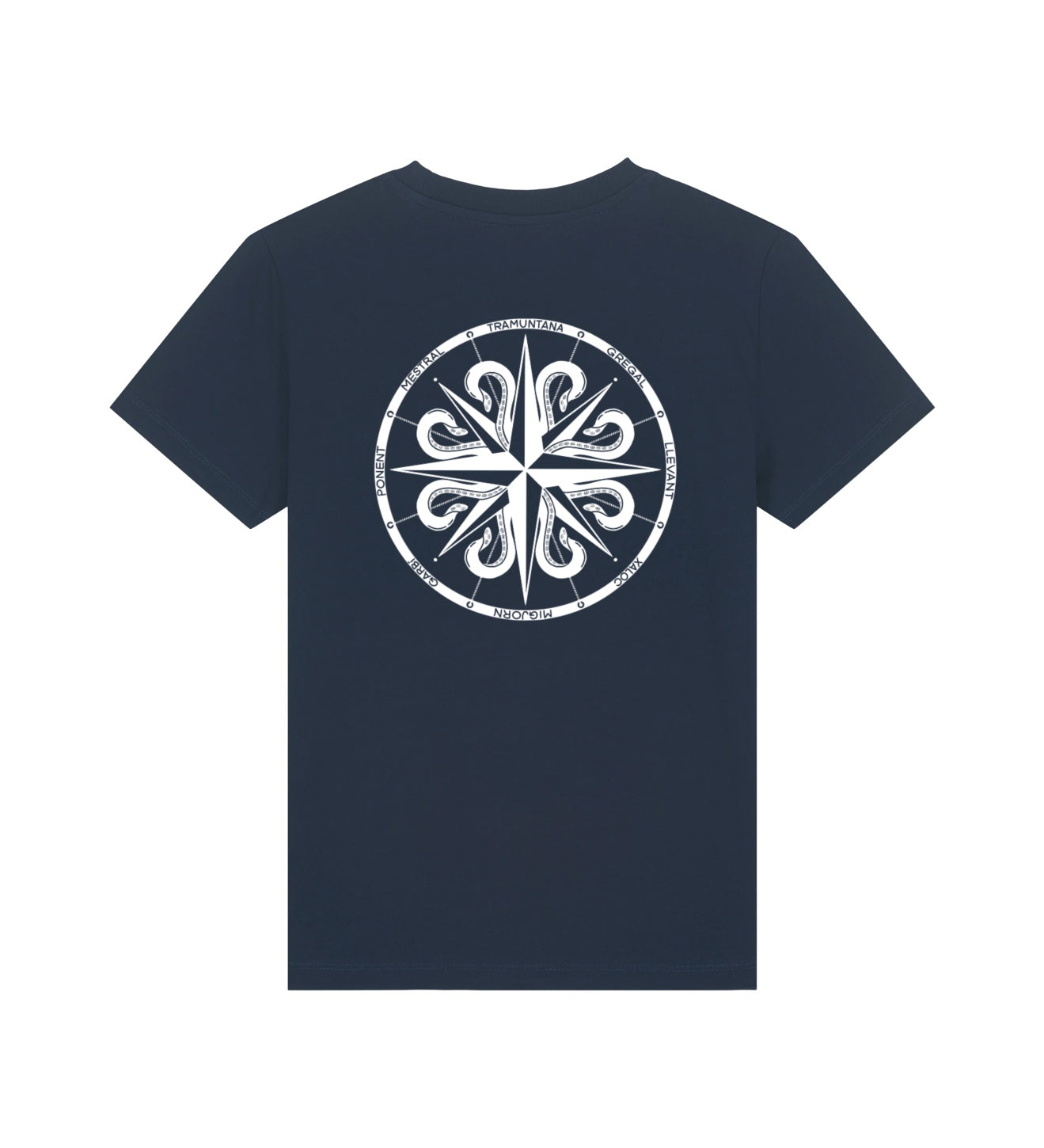 Camiseta para niño/a unisex RDV azul marino