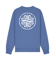 Sudadera sin capucha color Azul