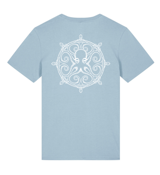 Camiseta Timó Oktop color azul sereno