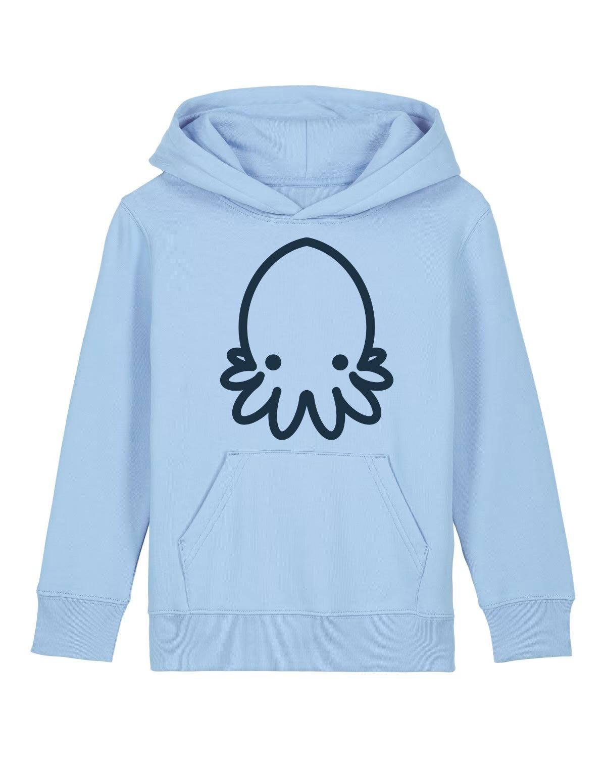 niña con logo grande